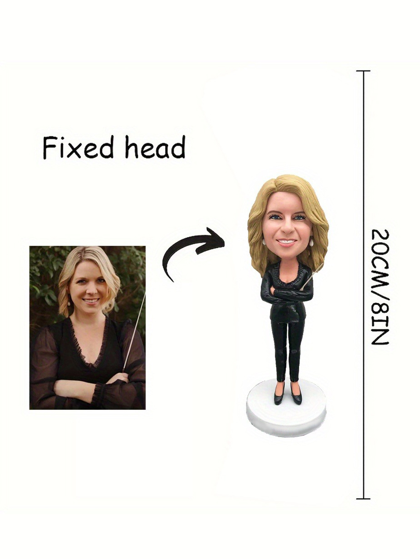 Custom Bobblehead Dolls: Personalized from photos, unique handmade gifts